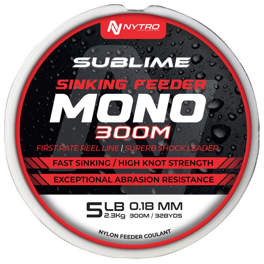 Nytro Sublime Sink Feeder Mono 0,18 300M