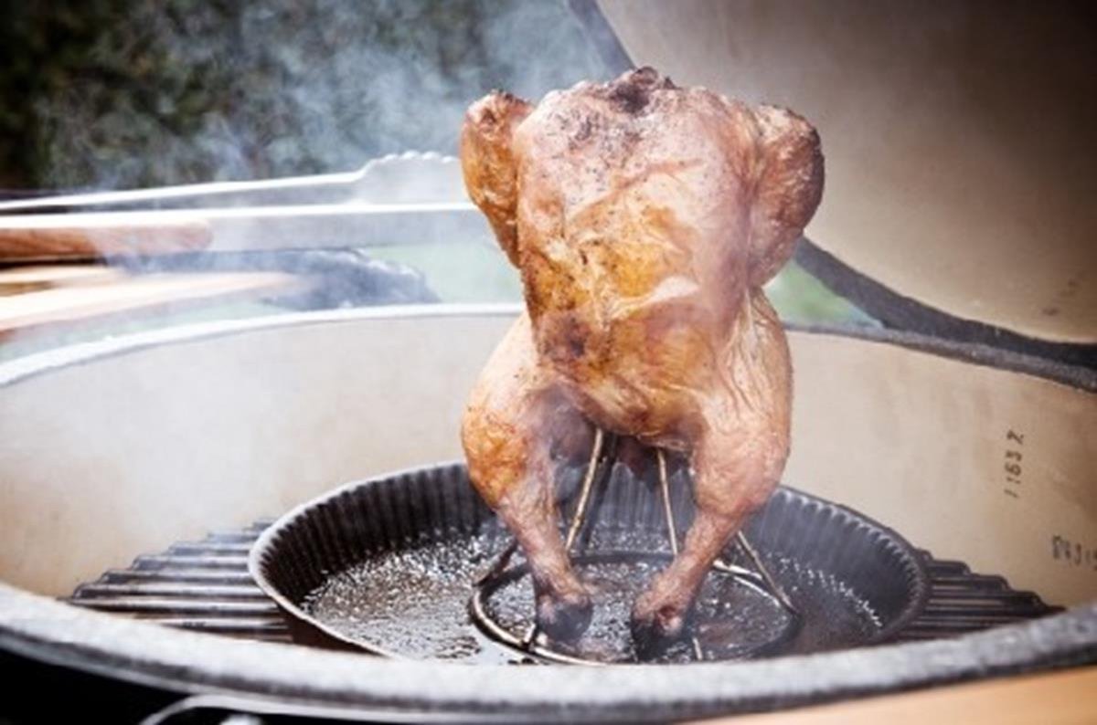 Big Green Egg Vertical Chicken Roaster