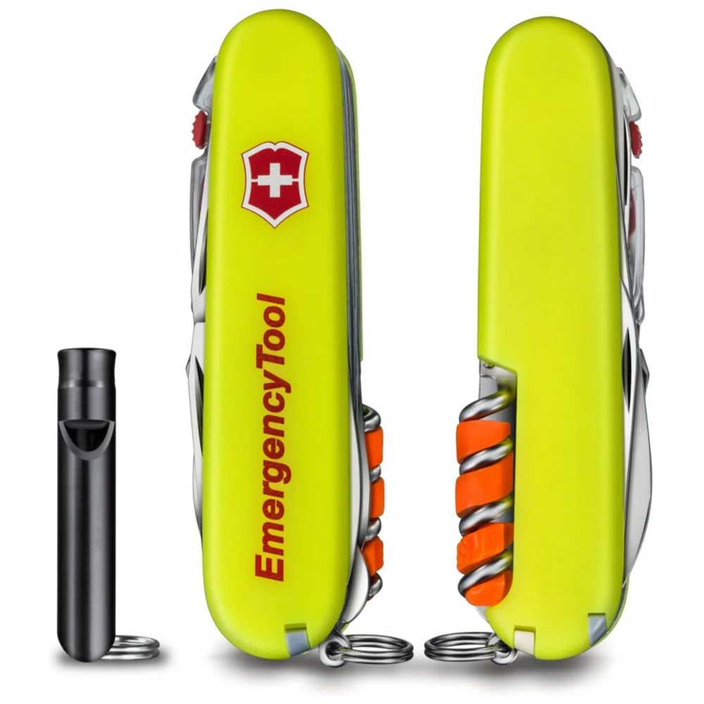 Victorinox Zakmes Huntsman Emergency Tool, 23 Functies, Fluo Geel