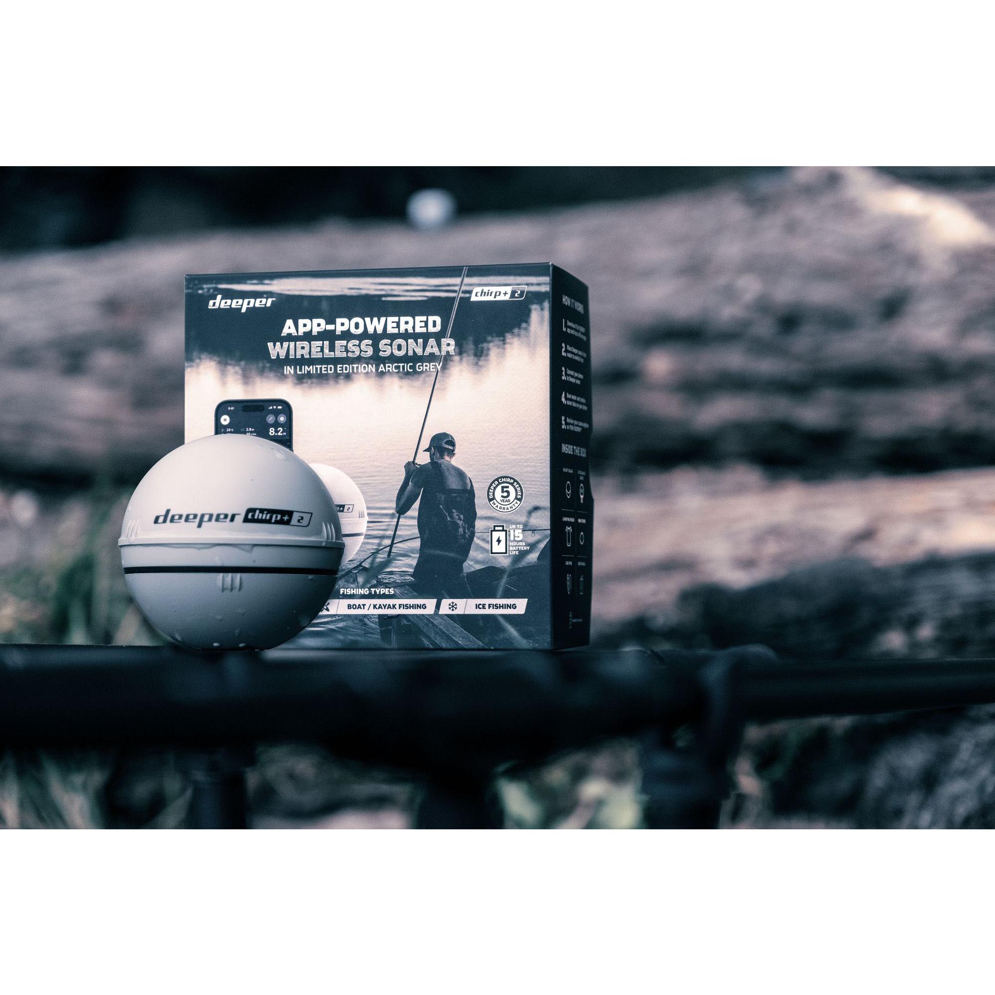 Deeper Chirp+2 Limited Edition Artic Grey