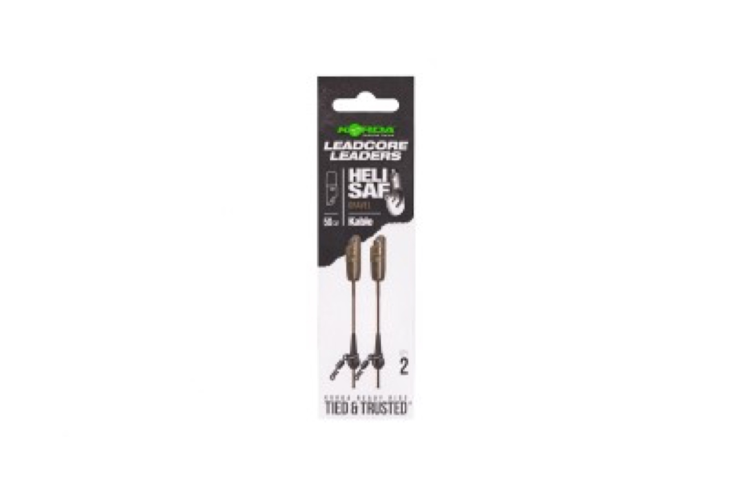 Korda Leadcore Leaders Heli Safe Weed/Silt