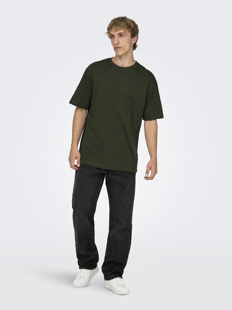 Only & Sons Fred Rlx SS Tee Heren