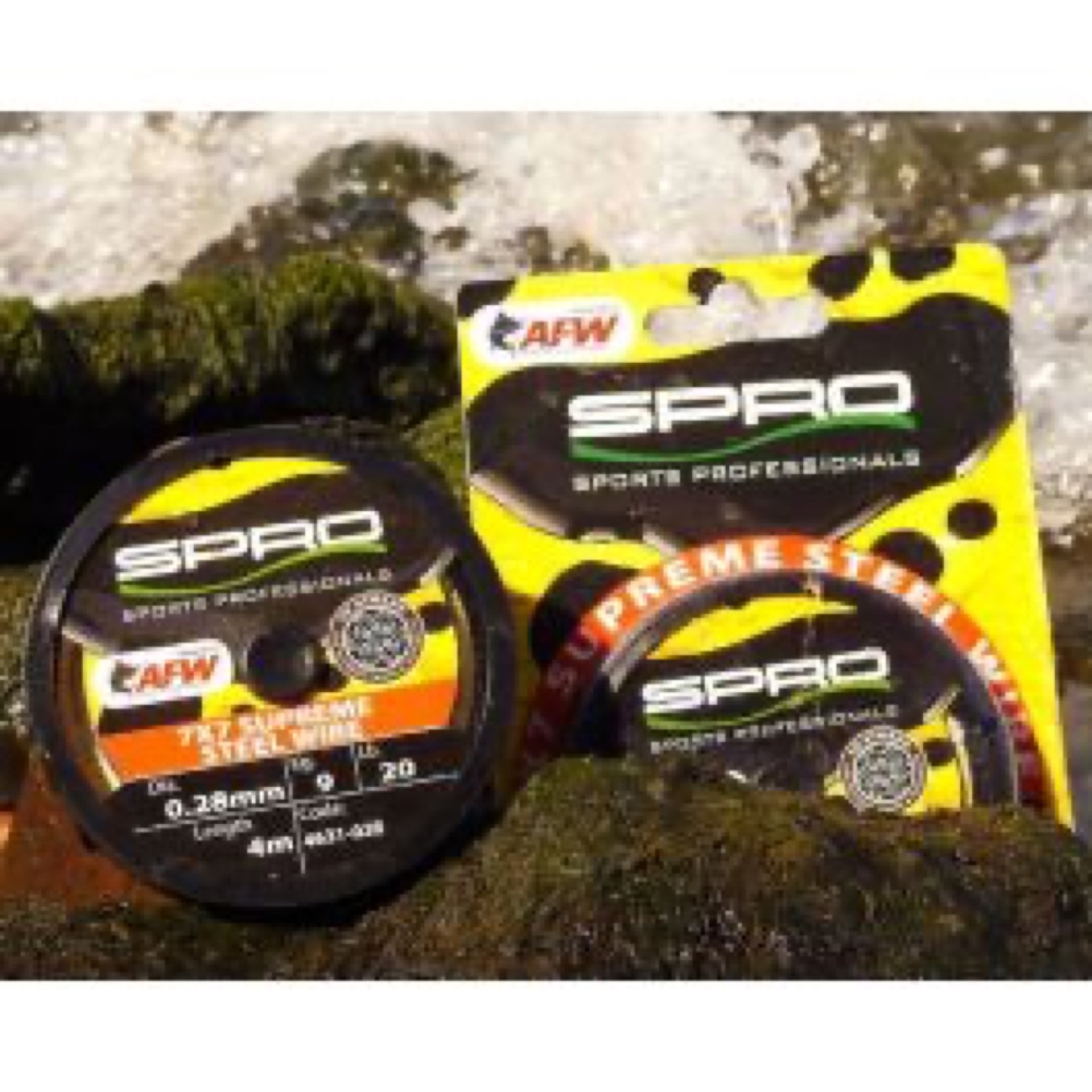 Spro Super Steel Afw Wire 18kg 0.46mm 4M
