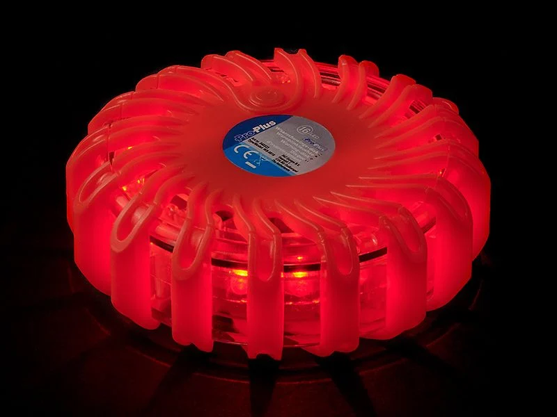 Proplus Waarschuwings-Disk 16Led Oranje