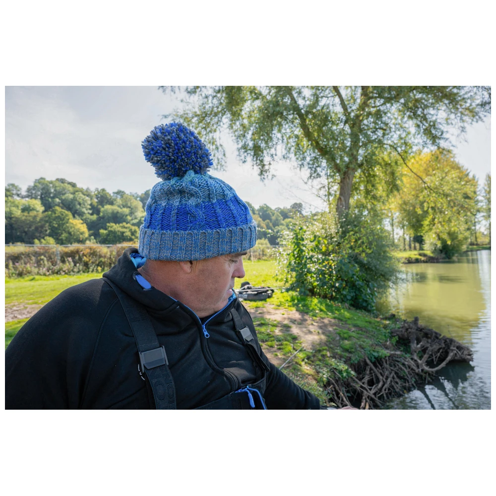 Preston Colour Block Bobble Hat