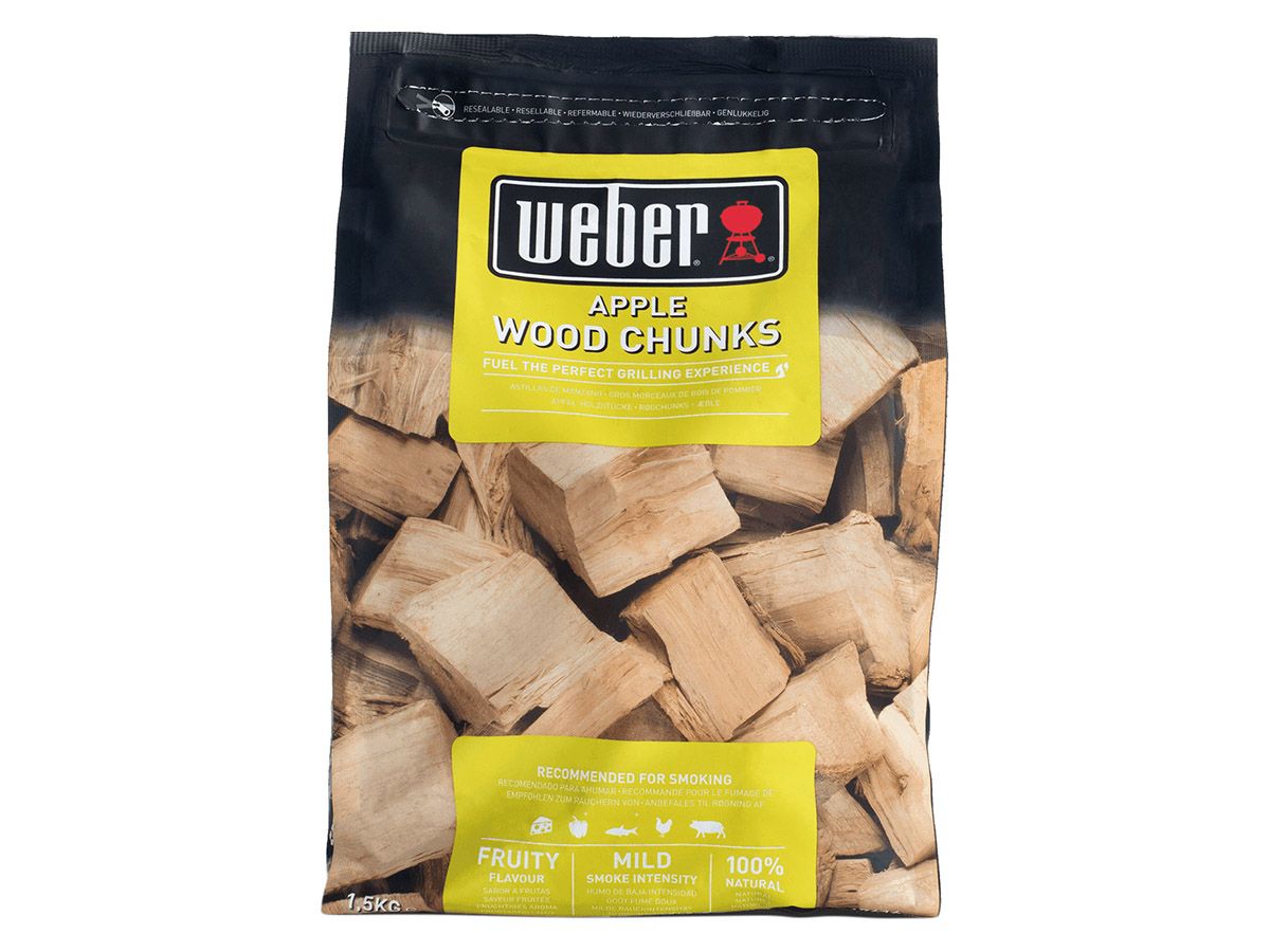 Weber Houtblokjes 1,5 KG, Apple