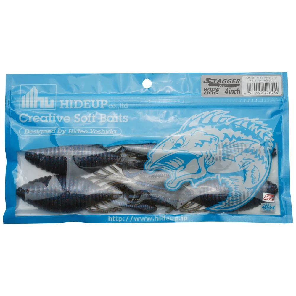 Spro Hide-UP Stagger Wide Hog 4" #116 Shinikake Gill