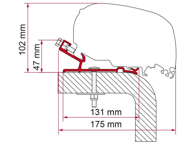 Fiamma Adapter Hymer 290