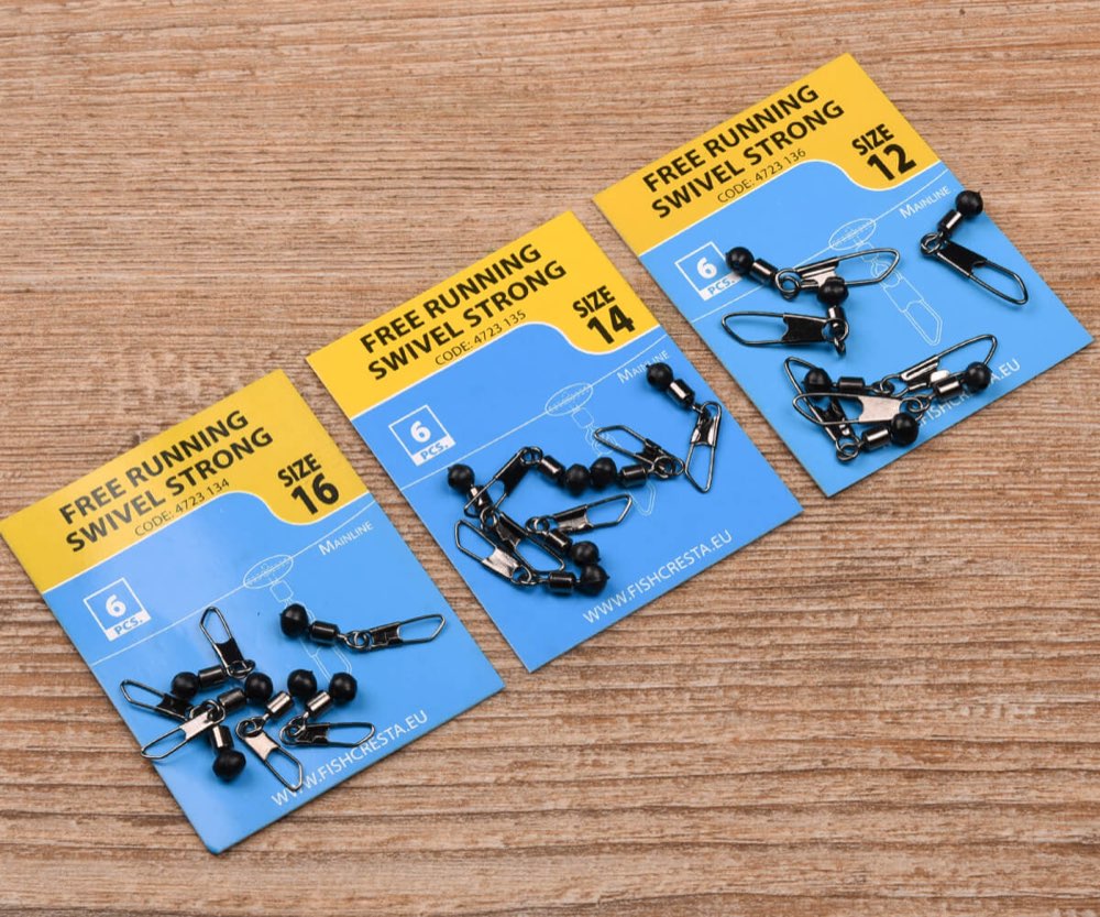Cresta Free Running Swivels Strong #16