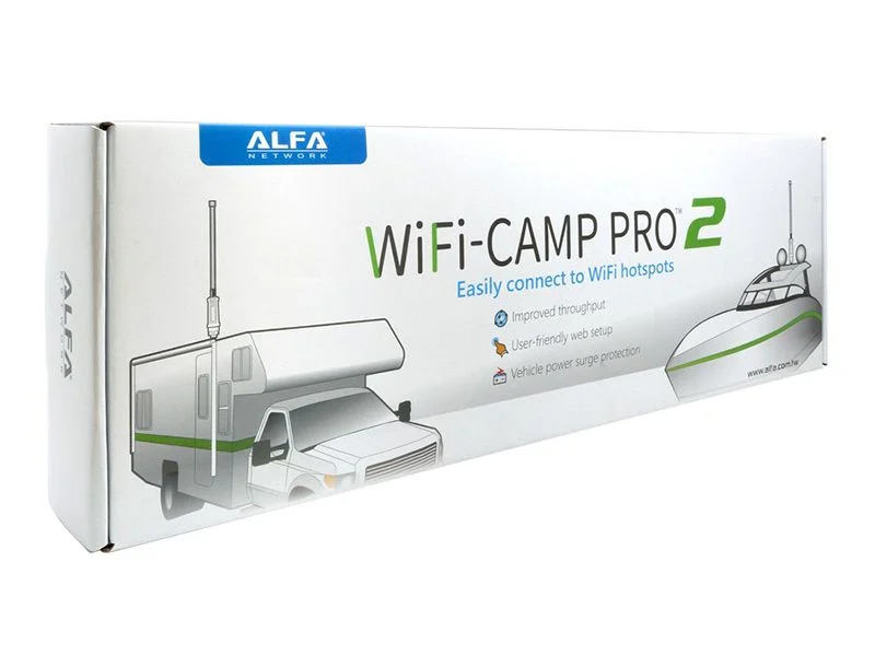 Alfa Network Alfa Network Wifi-Camp Pro2V2 Set Tube Una Ant+Router
