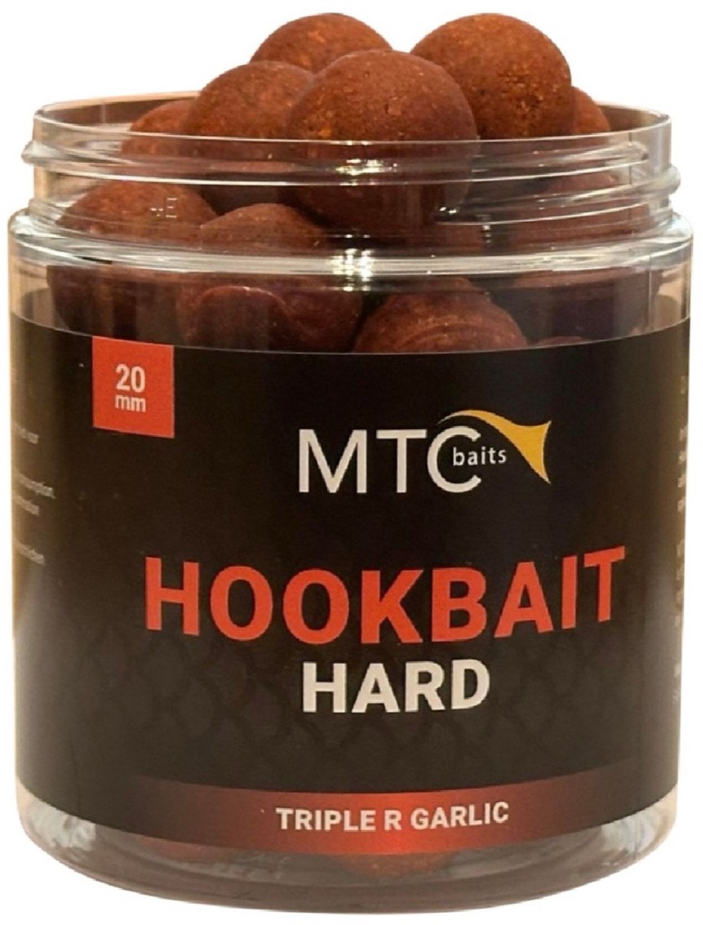 MTC Baits Hookbait Hard Triple R Garlic - 20mm