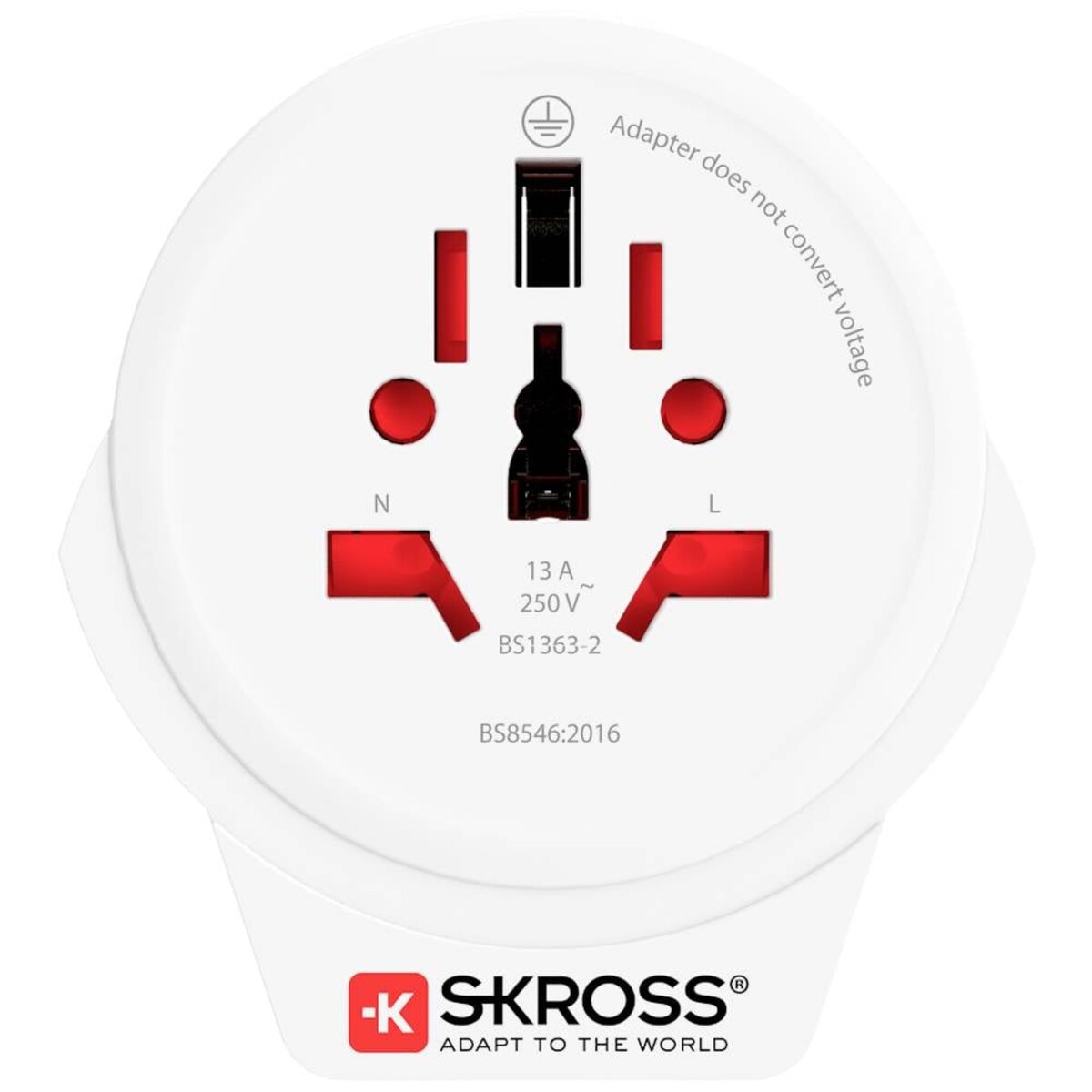 Skross Reisstekker Wereld Naar Europa Usb