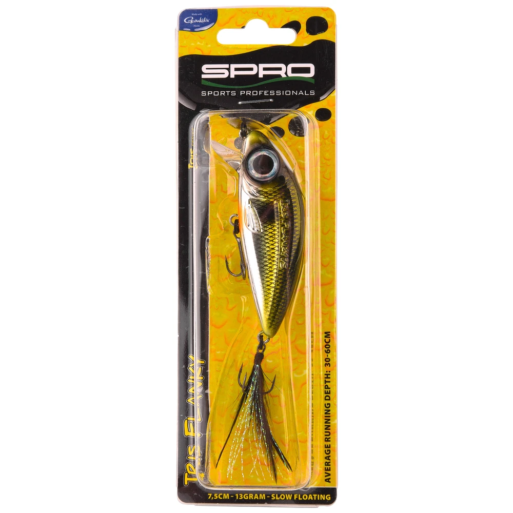Spro Iris Flanky Hardlure Shad 7,5Cm 13G