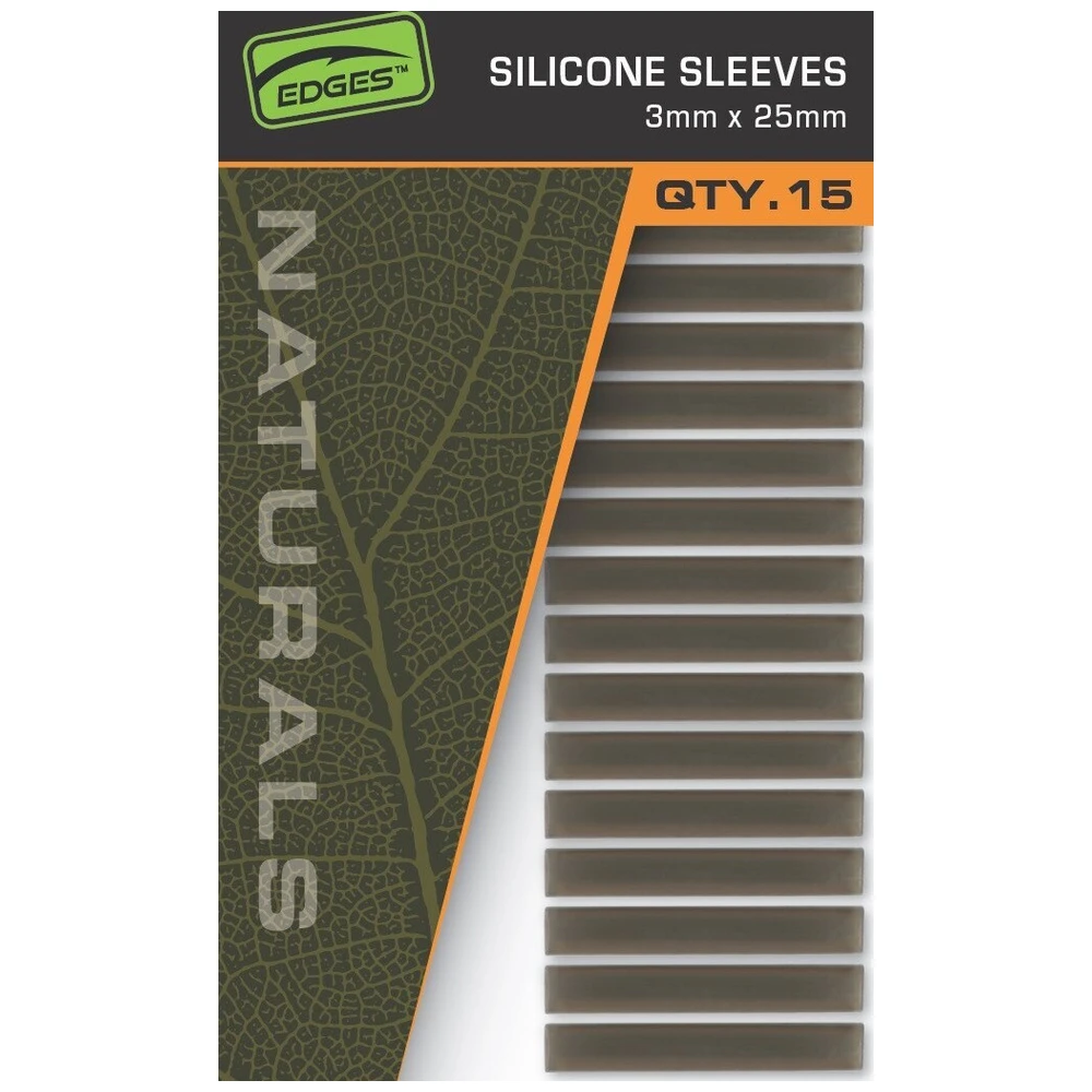 Fox Edges Silicone Sleeves 3MM X 25MM X 15