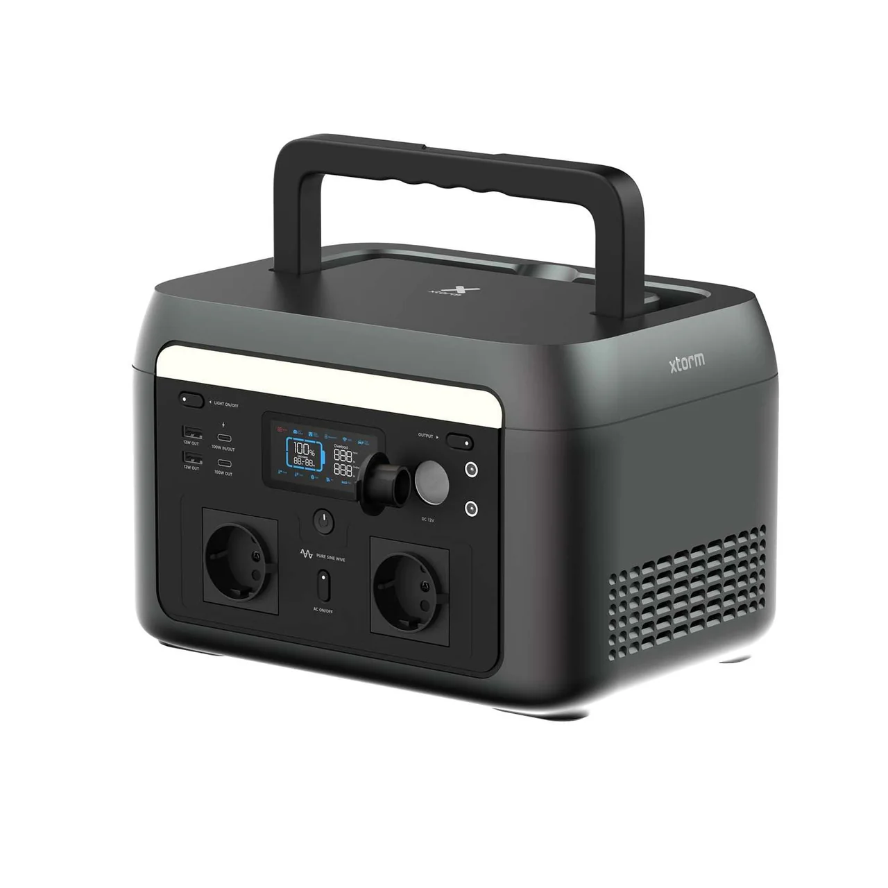 Xtorm Portable Power Station 600W Midnight Black
