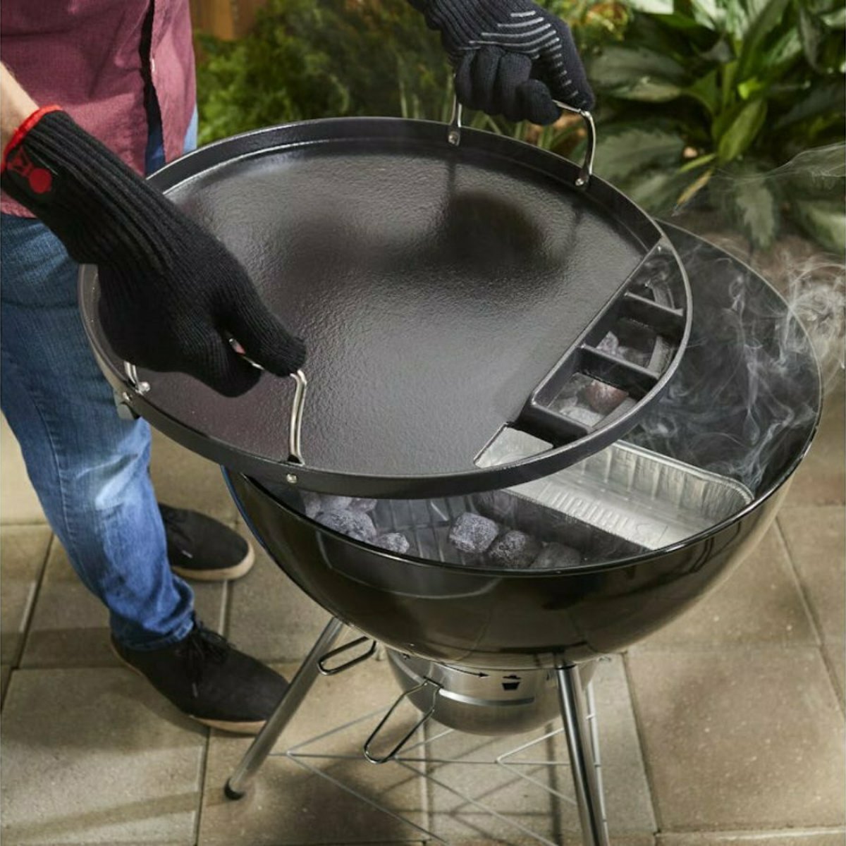 Weber Full Size Plancha - Voor Houtskoolbarbecues 57 Cm