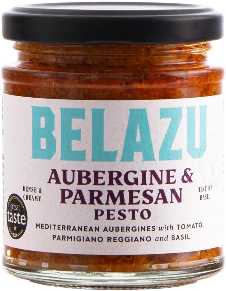 Belazu Aubergine & Parmesan Pesto 165 Gr