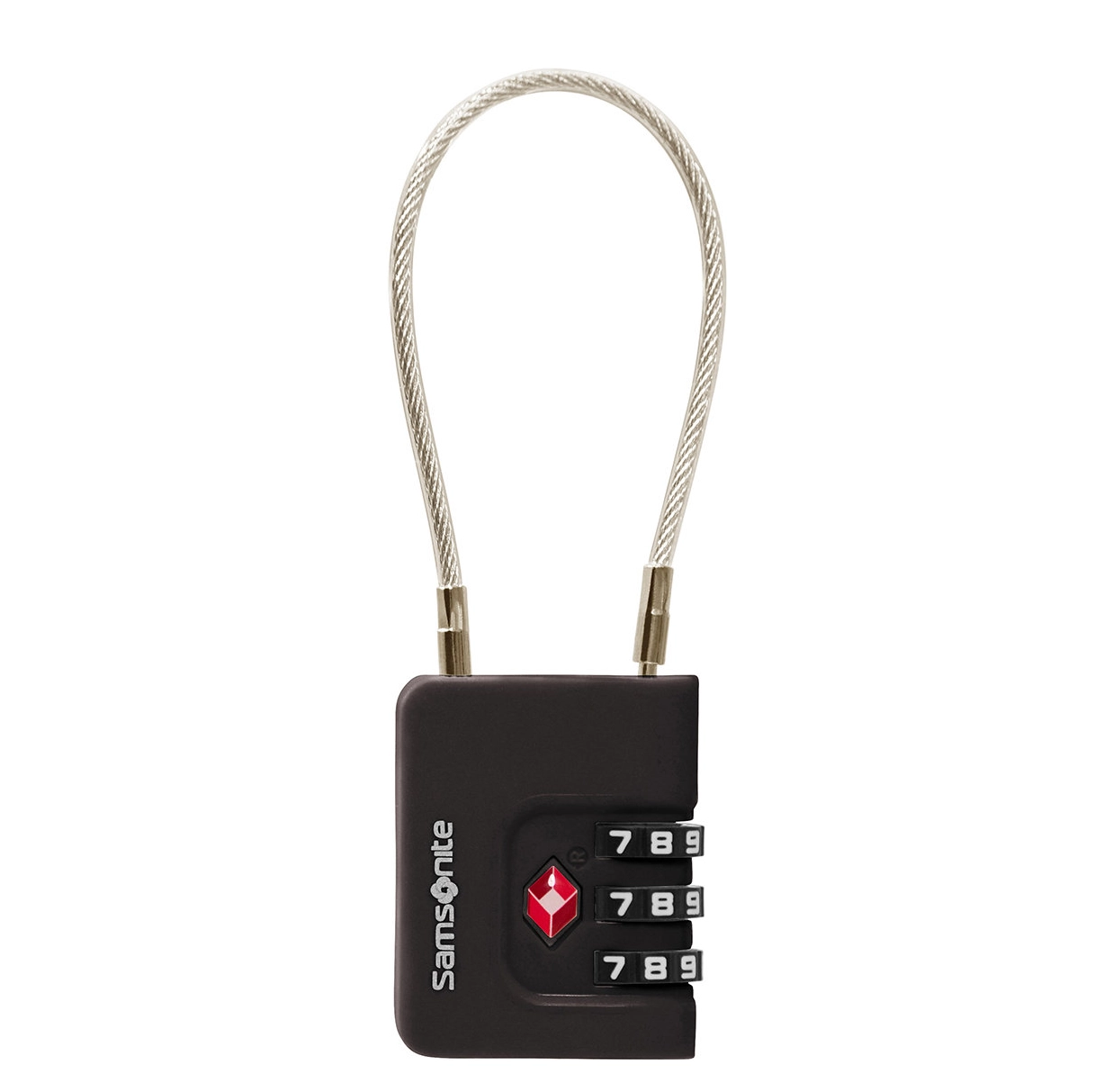 Samsonite Ta Revolution Cablelock 3 Dial Tsa - Black
