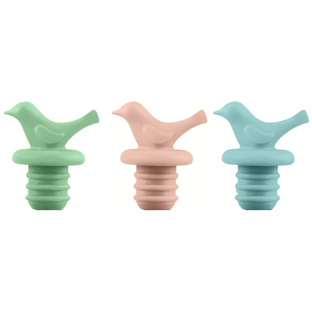 Dotz Flessenstop Silicone - Blauw, Groen Of Oranje