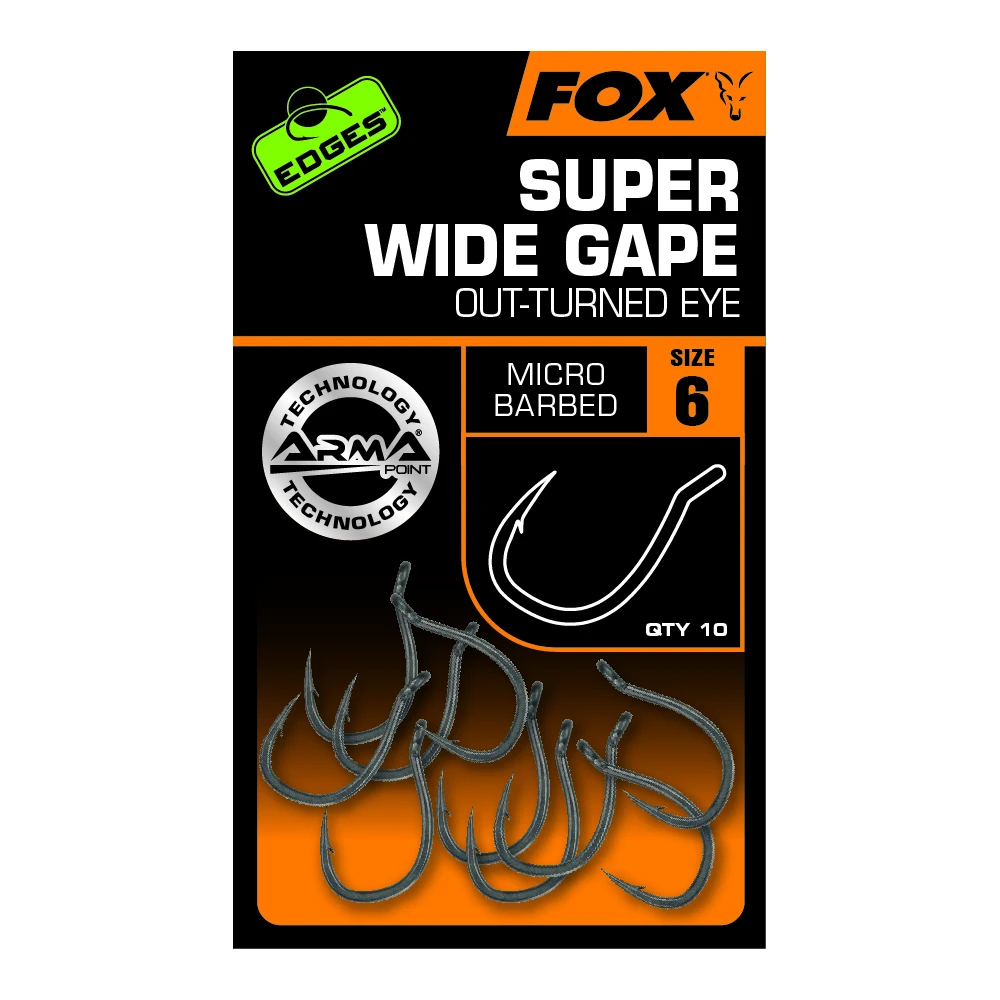 Fox Edges Super Wide Gape (Outturned Eye)