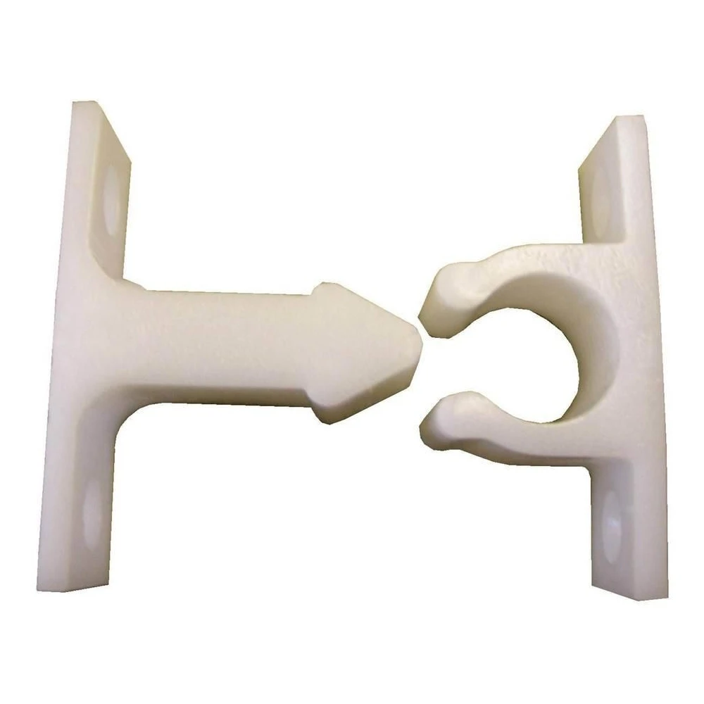Fjord Outdoor Deurvanger Kunststof 2Dlg. Wit