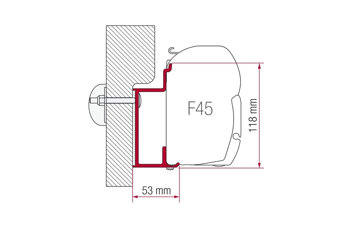 Fiamma Kit Euri Mobil Karmann 450 Cm