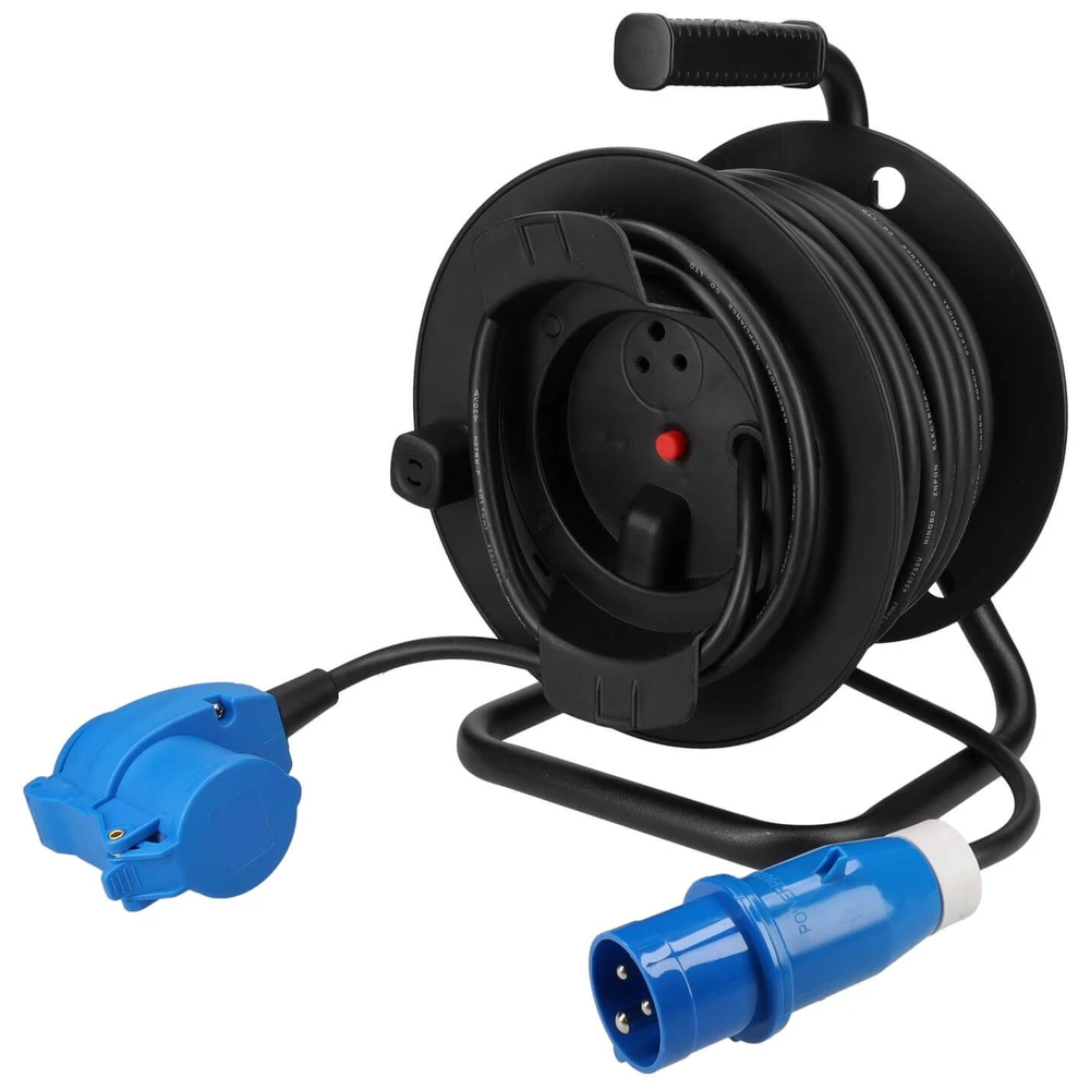 Haba Haspel 25M 3X1.5 Cee Stekker+Winkelkoppeling