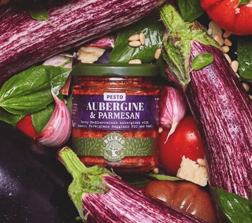 Belazu Aubergine & Parmesan Pesto 165 Gr