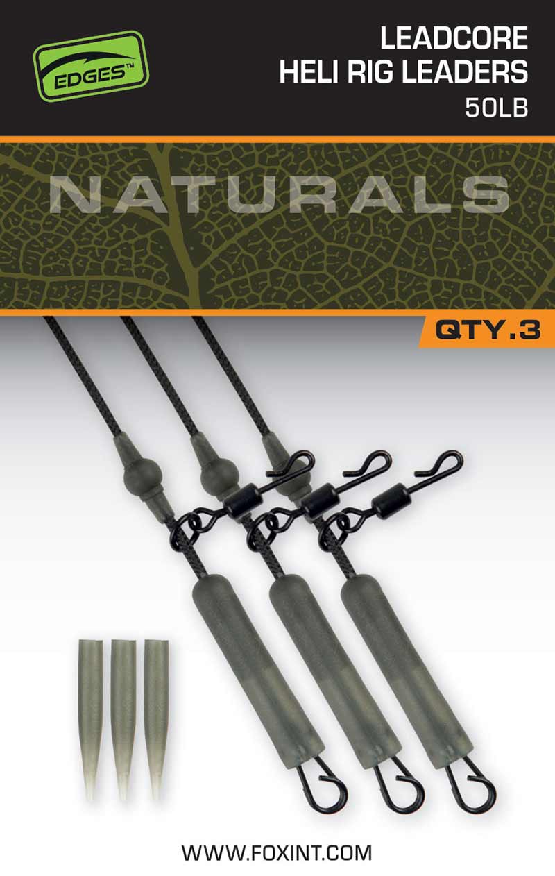 Fox Naturals Leadcore Leaders 50Lb