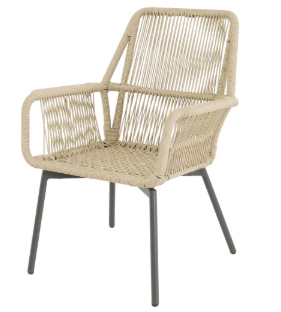 Leslie Living Tuinstoel Silas Beige