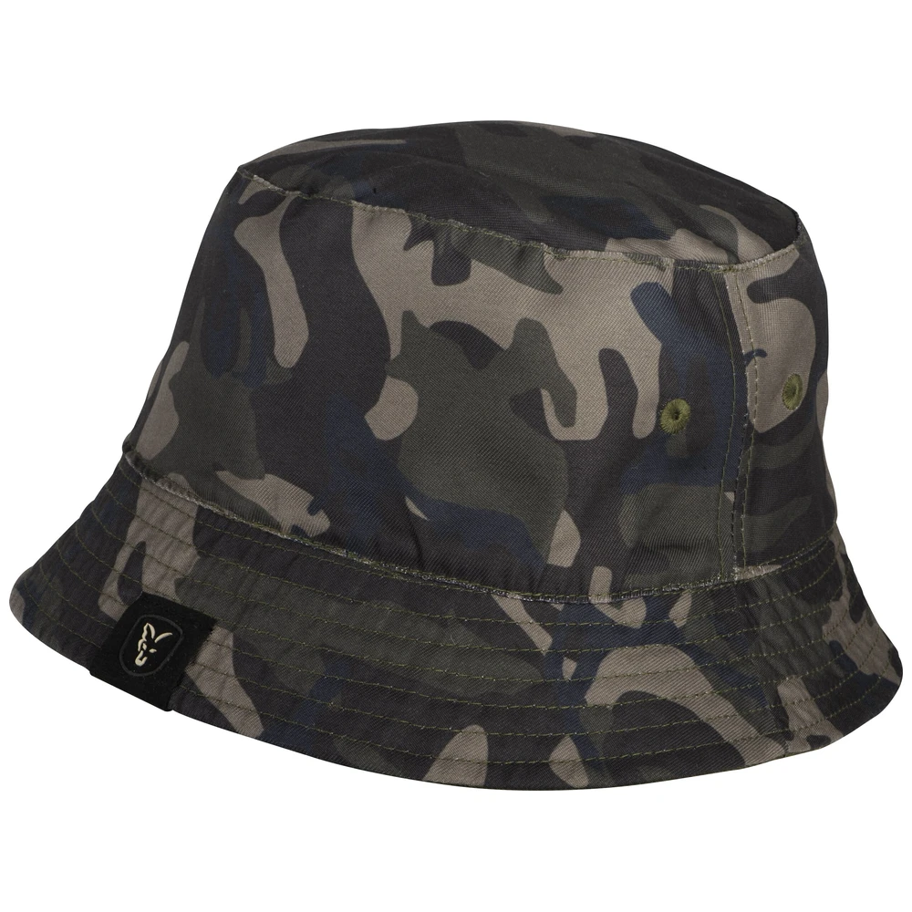 Fox Reversible Bucket Hat Camo Khaki
