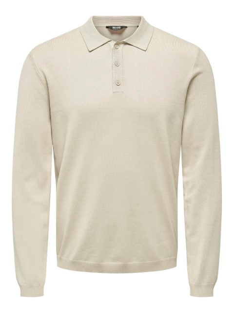 Only & Sons Wyler Life Reg 14 Ls Polo Knit Heren
