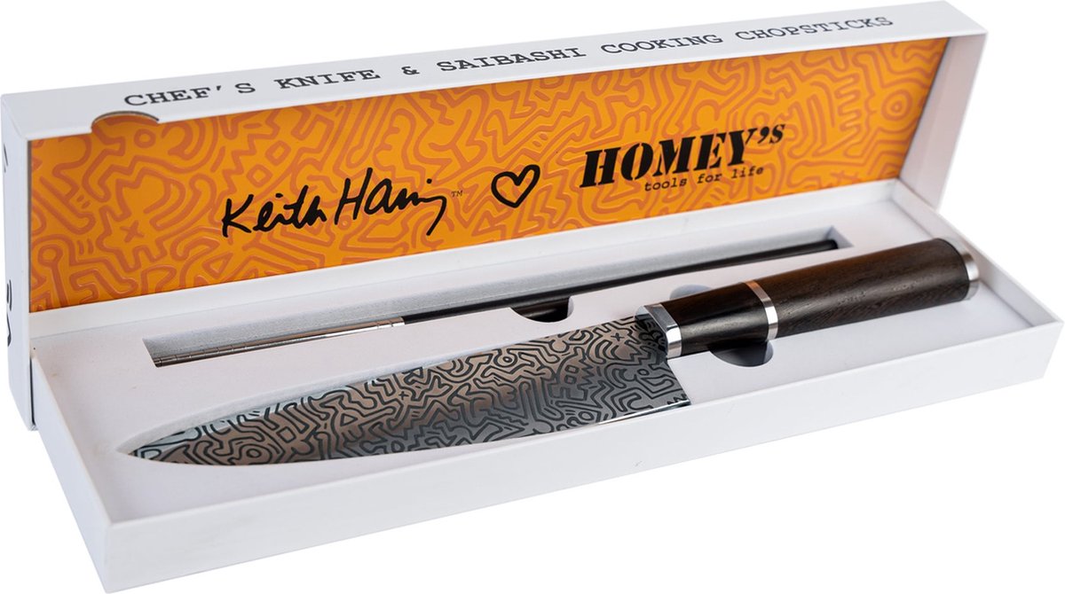 Homey's Koksmes Met Chopsticks, Keith Haring