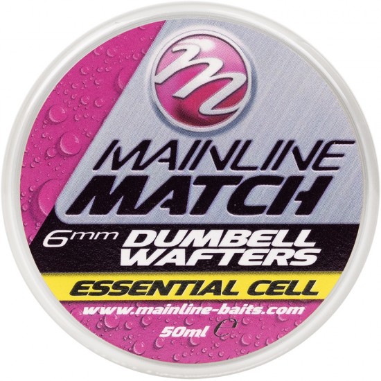 Mainline Match Dumbel Wafters Essential Cell 6Mm