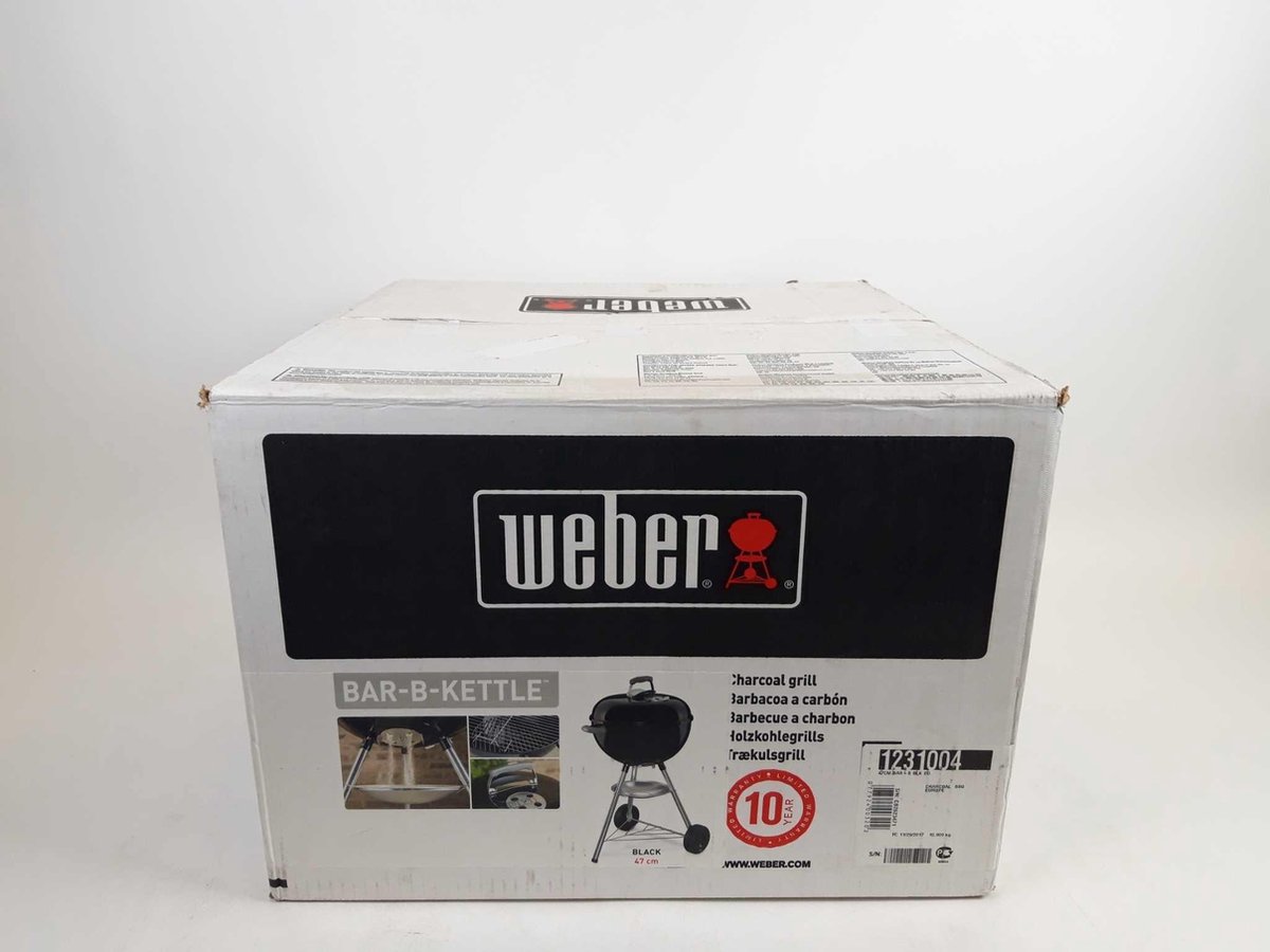 Weber Bar-B-Kettle 47 Cm, Black