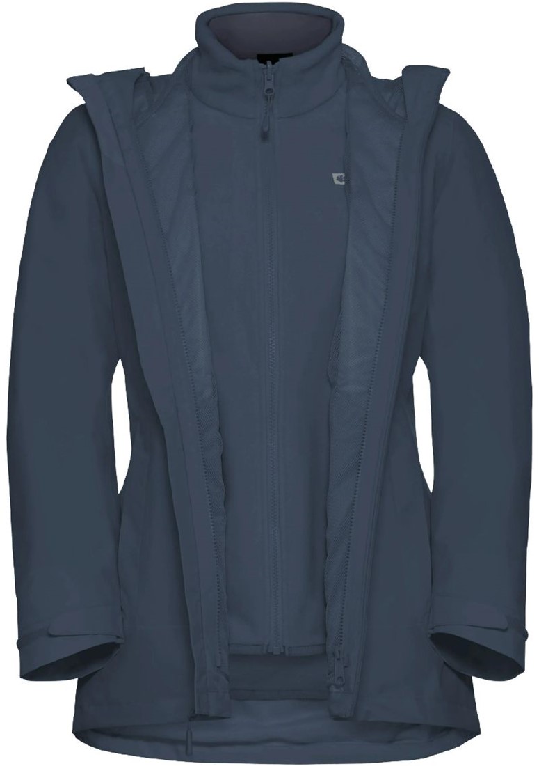 Jack Wolfskin Moonrise 3In1 Jacket Dames Jack Wolfskin Moonrise 3In1 Jacket Dames