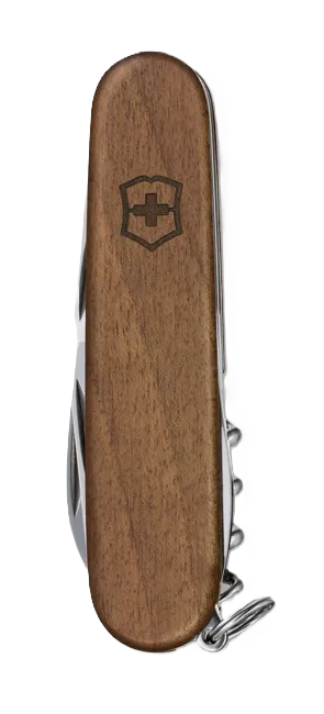 Victorinox Swiss Army Zakmes Spartan Wood, 10 Functies, Walnoot