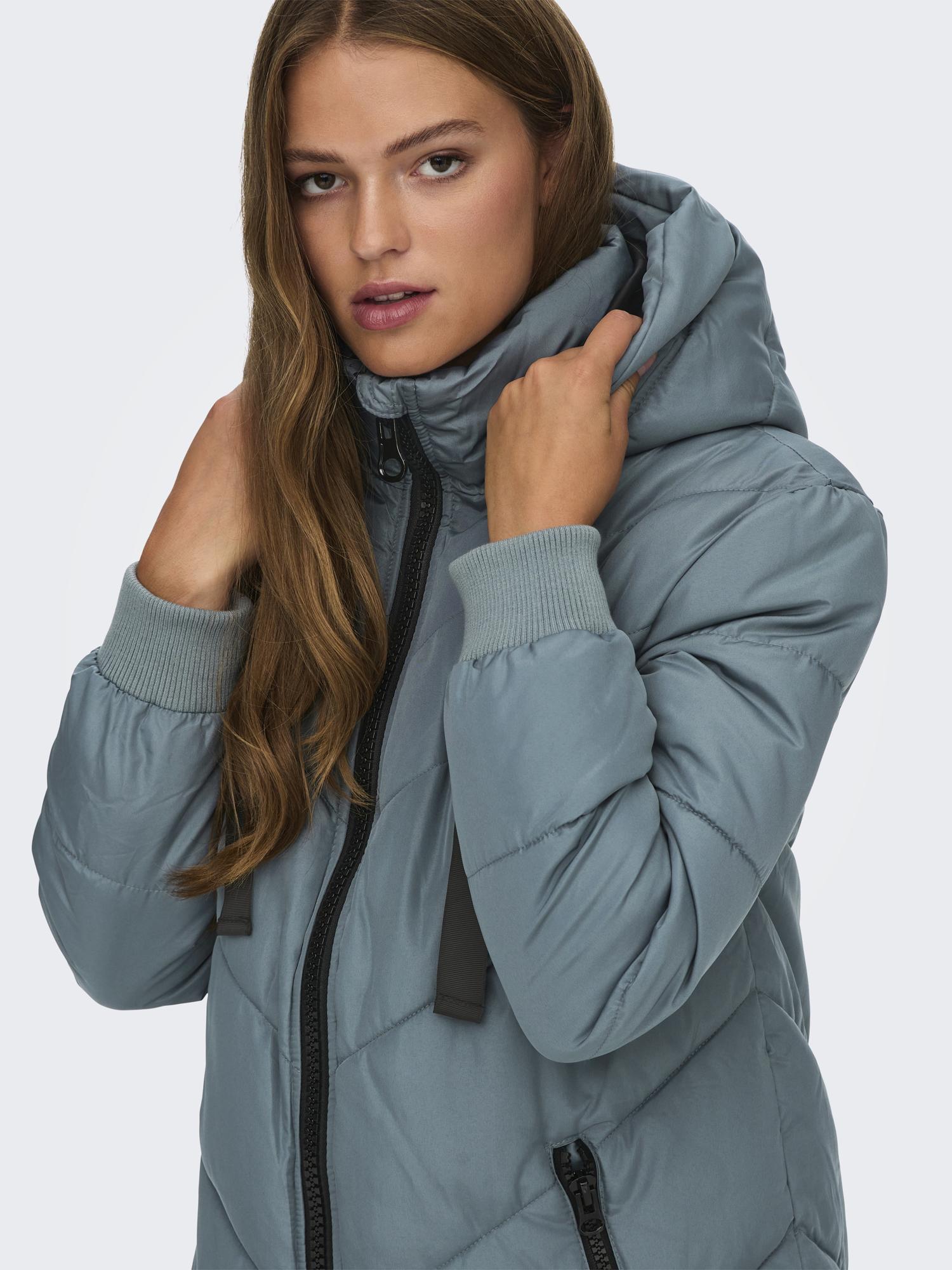 Jacqueline DE Yong Skylar Padded Hood Jas Dames