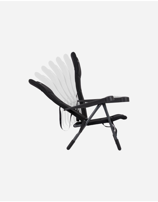 Crespo Strandstoel Ap-205/80 Zwart Air Deluxe Crespo Strandstoel Ap-205/80 Zwart Air Deluxe