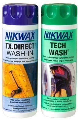 Nikwax Twin Pack Tech Wash/Tx. Direct Wash 300Ml