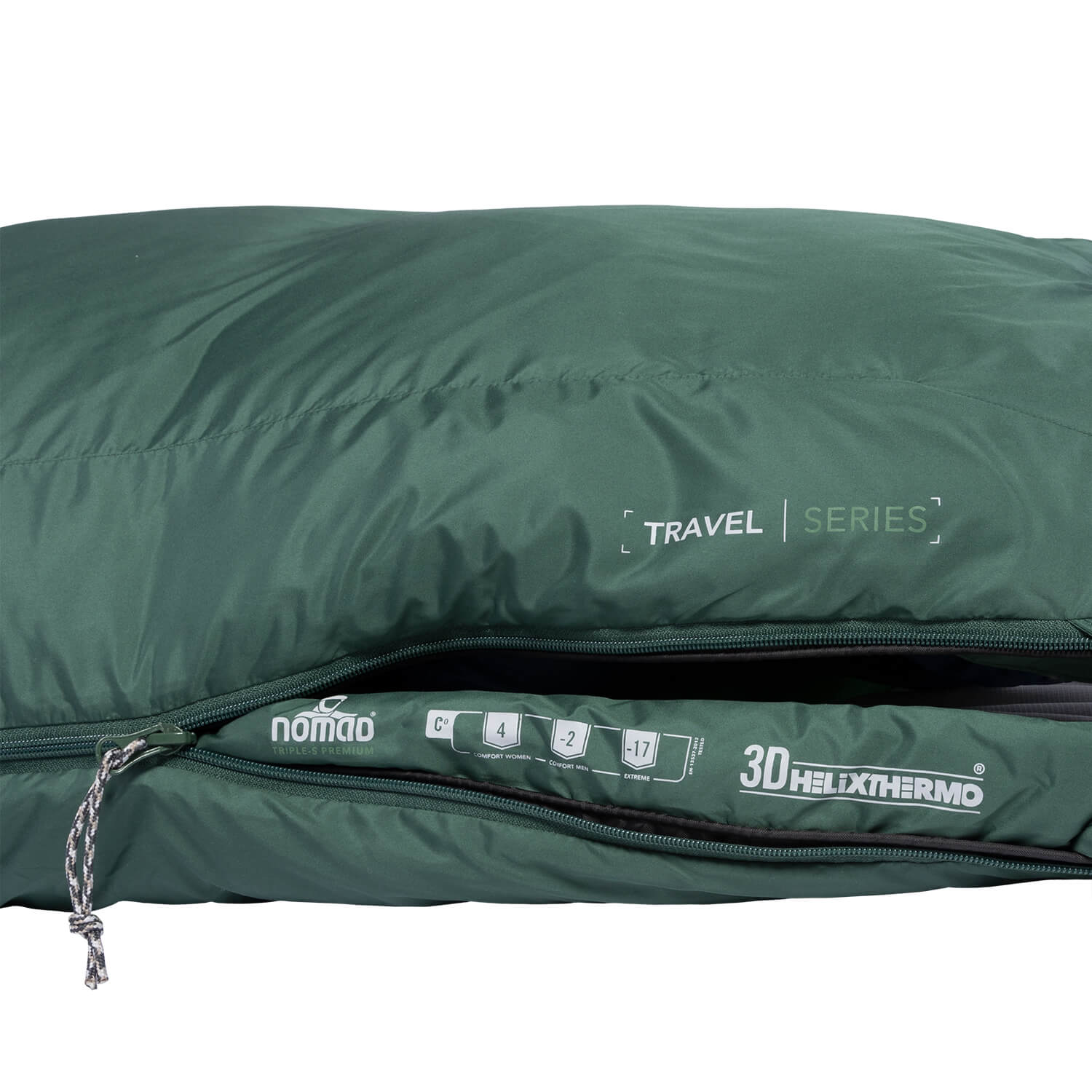 Nomad Slaapzak Triple-S Premium (R) - Groen