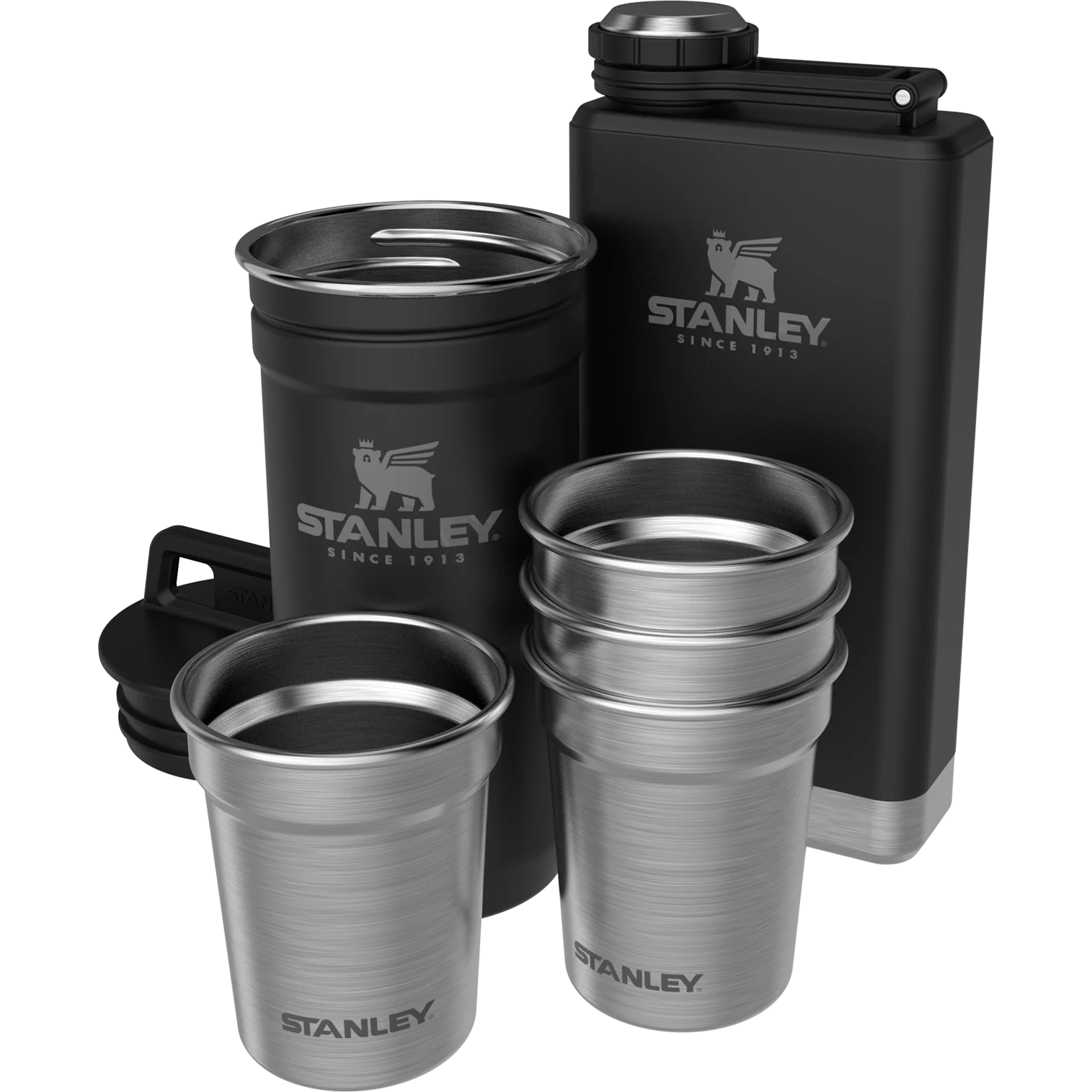 Stanley The Pre-Party Shotglass + Flask Set