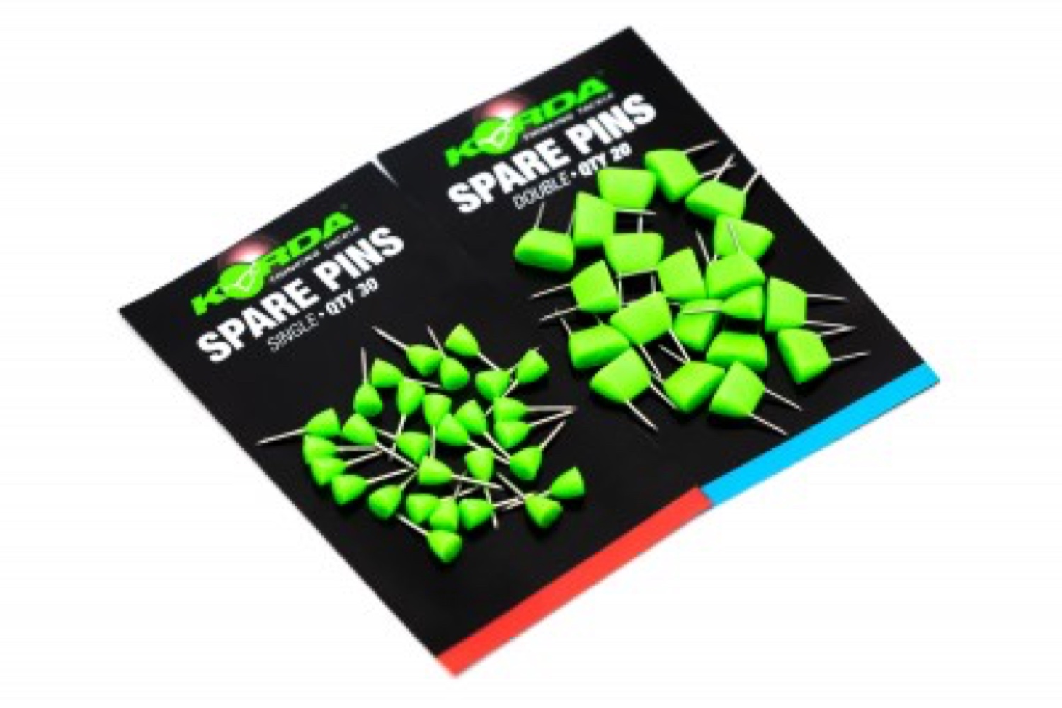 Korda Double Pins For Rig Safes - 20 Pins Per Package