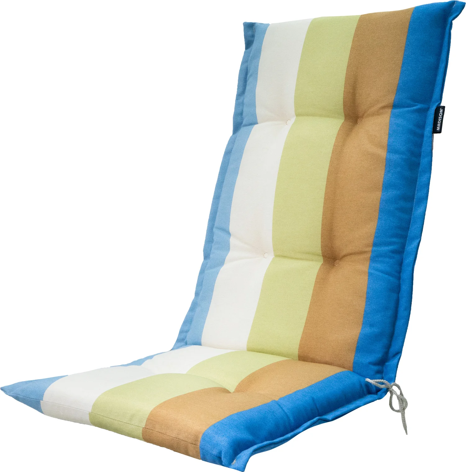 Madison Kussen Hoge Rug Ca.123X50Cm Vivero Azur