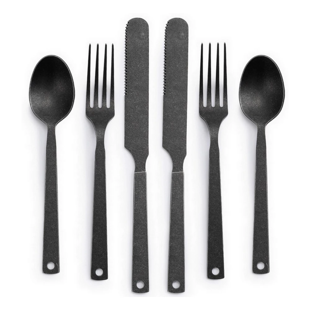 Barebones Flatware - Matte - 6 Pieces