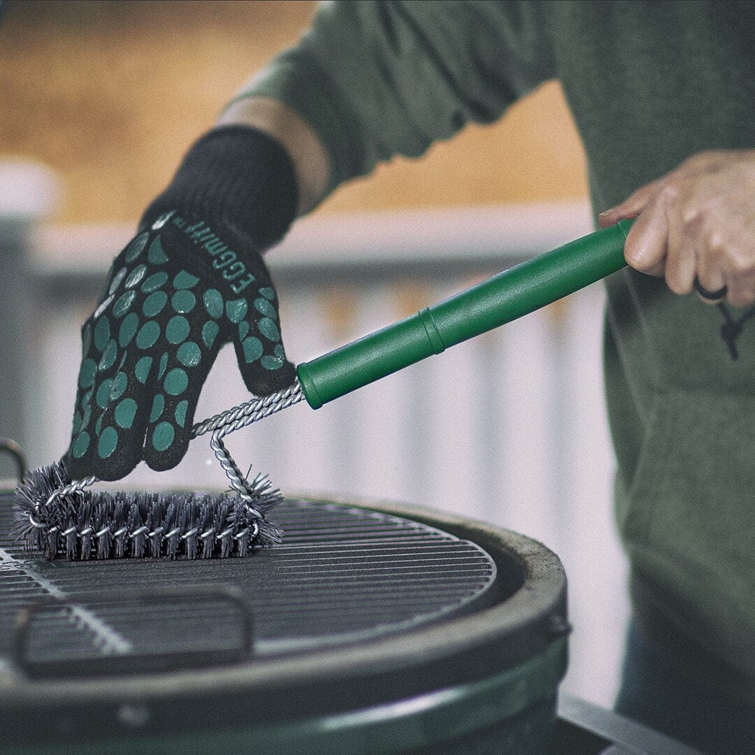 Big Green Egg Grid Scrubber Long Handle