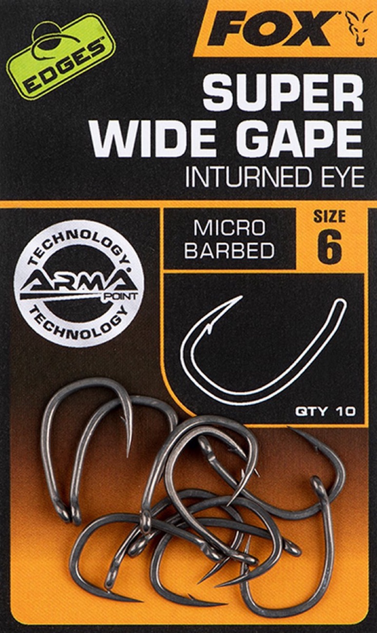 Fox Edges Arma-Point Super Wide Gape #6