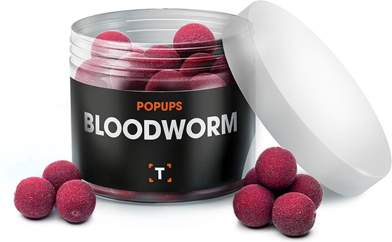Bloodworm Pop-Ups Donkerrood