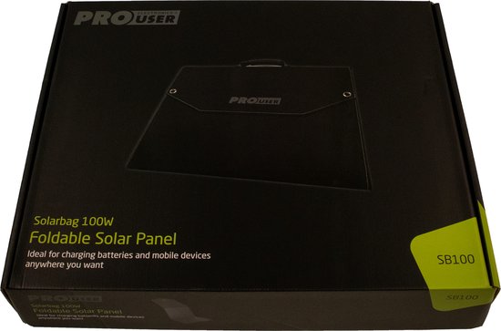 Pro-User Zonnepaneel Vouwbaar Sb100 100W