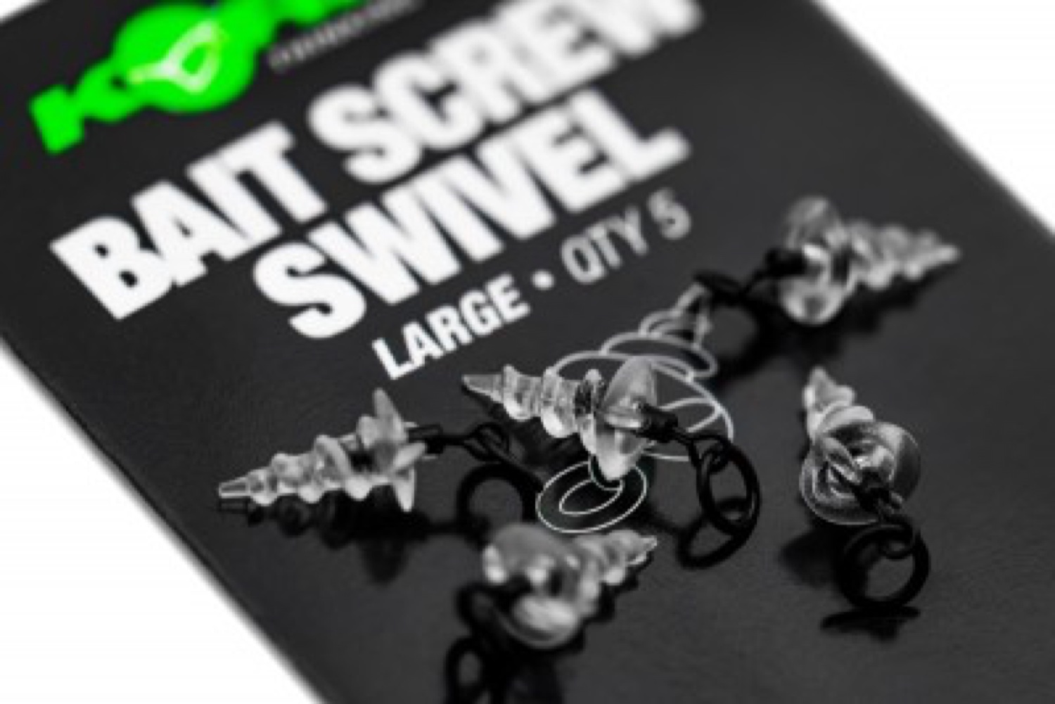 Korda Micro Ring Swivel Bait Screw Medium (5 Pcs)